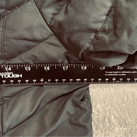 The North Face Women's Goose Down 550 Puffer Parka Coat Black Size S Hood *READ - Picture 12 of 14